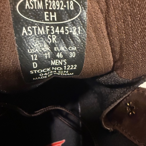 NWT Redwing 1222 Size 12 - Picture 4 of 9